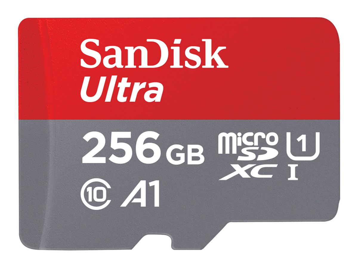 SanDisk Ultra microSDXC 256GB mit SD-Adapter