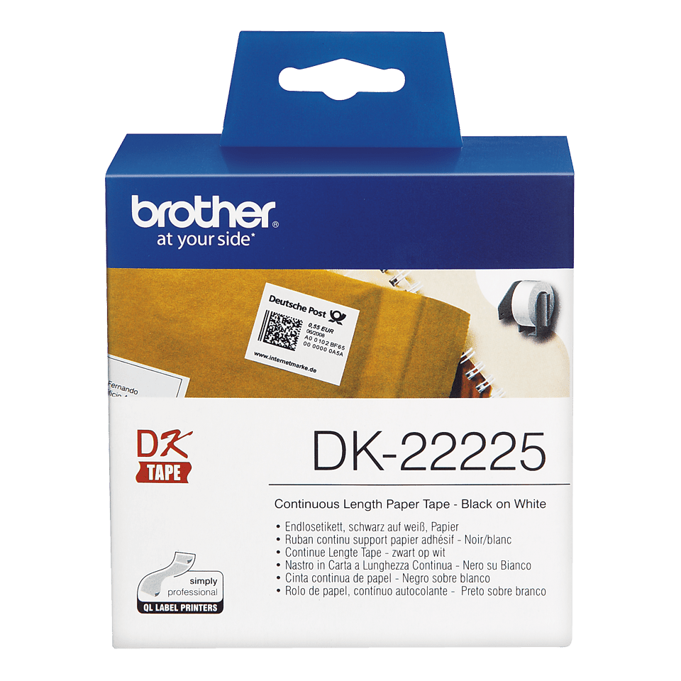 Brother DK22225 Endlosetiketten Papier