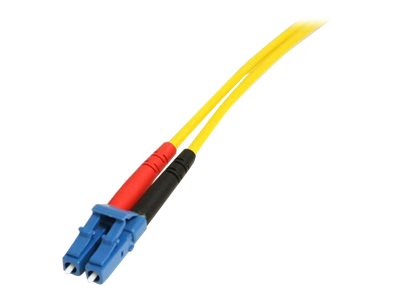 STARTECHCOM 1m Single Mode Duplex Glasfaser LWL Patchkabel LCSC