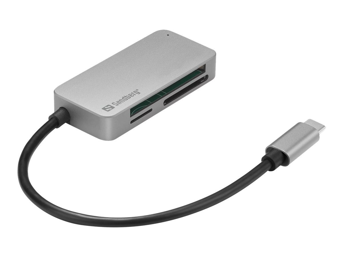 Sandberg USB-C Multi Card Reader Pro