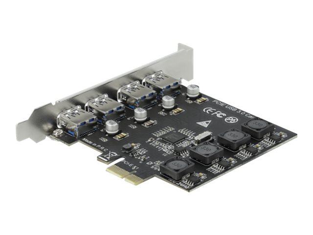 Delock PCI Express x1 USB 3.2 Gen 1 Controller 4x Type-A