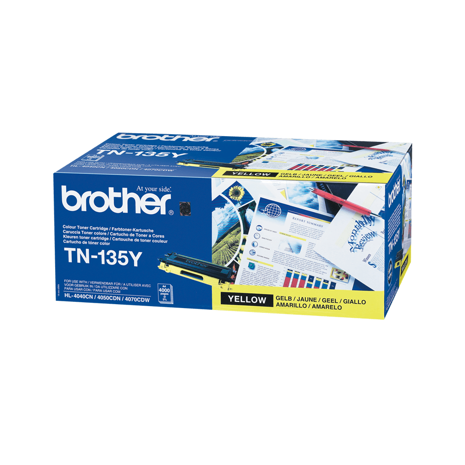 Brother TN135Y Toner Gelb