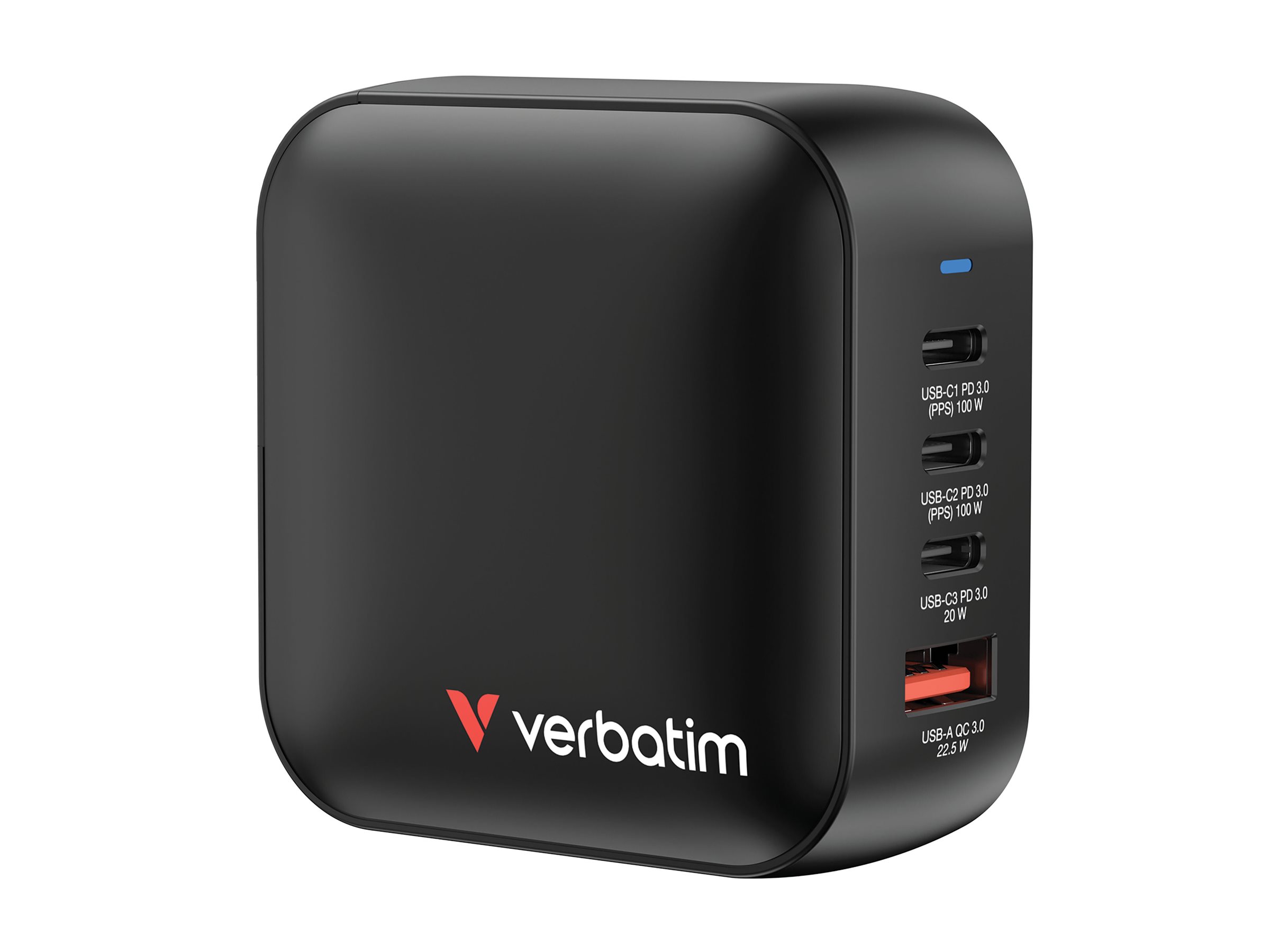 Verbatim Mini GaN Charger 4 Port 100W