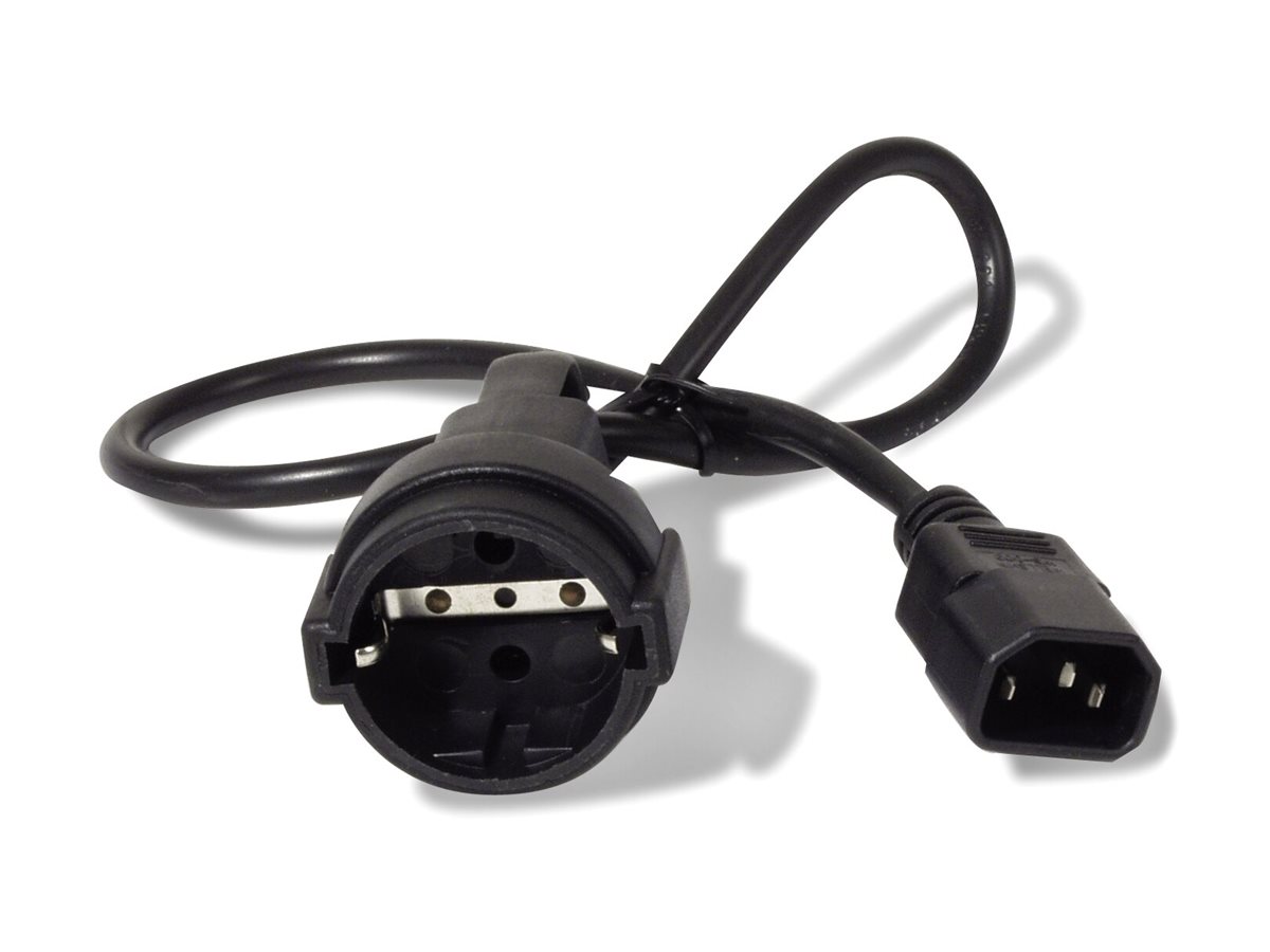 APC Stromkabel C14->CEE 7/7 0.60m schwarz