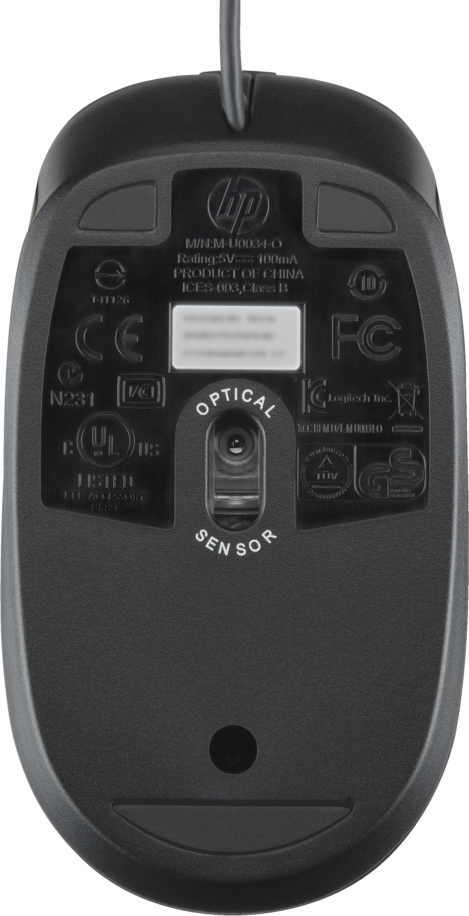 HP Maus optisch kabelgebunden USB