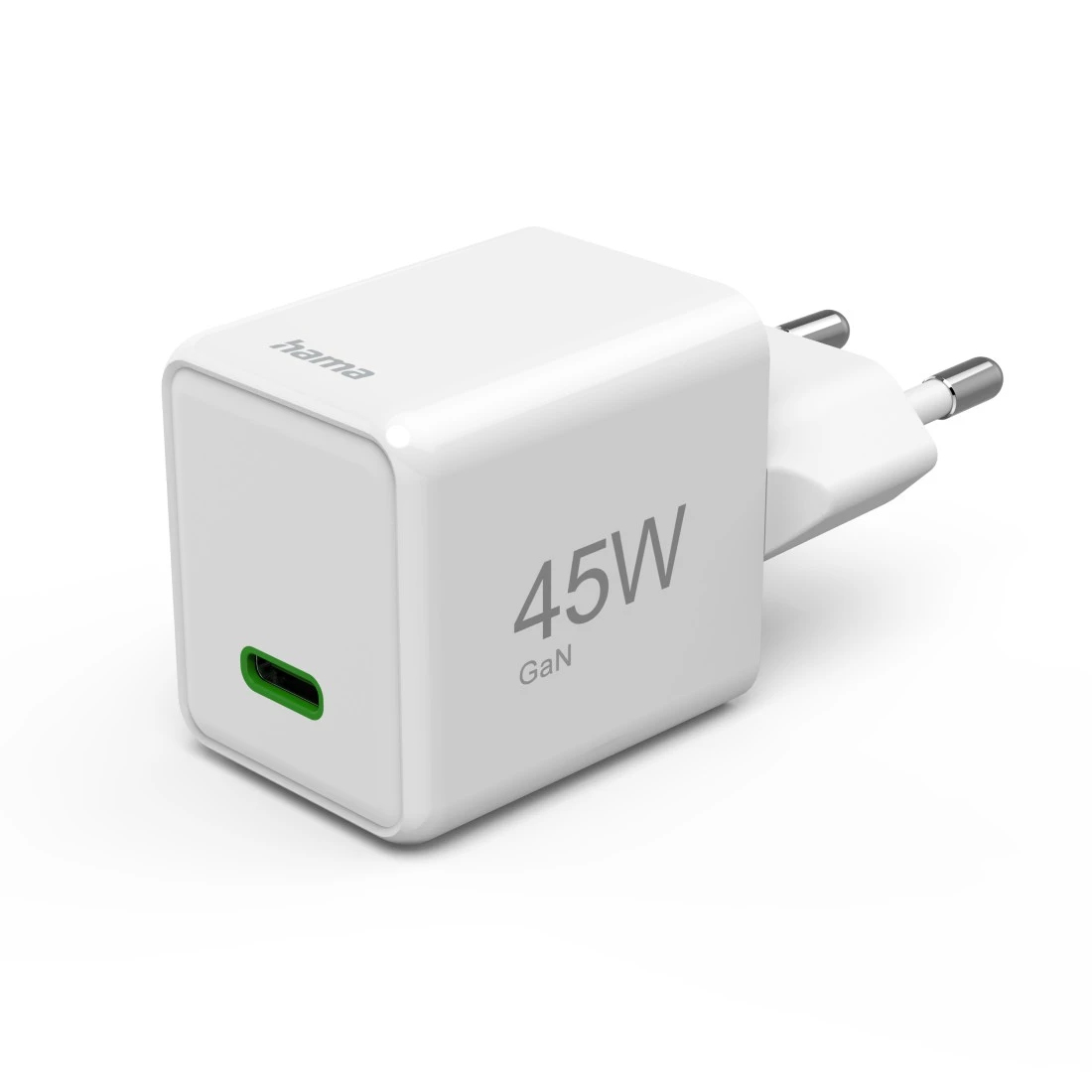 Hama GaN-Ladeadapter 45 Watt Weiß