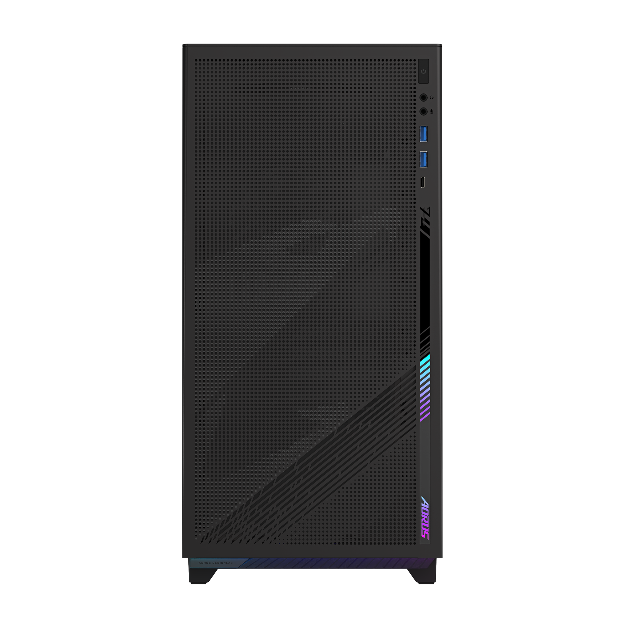 Gigabyte AORUS C400 Glass black ATX