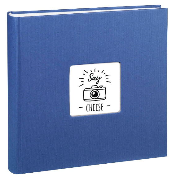 Hama Jumbo-Album Fine Art 30×30 cm 100 Seiten Blau