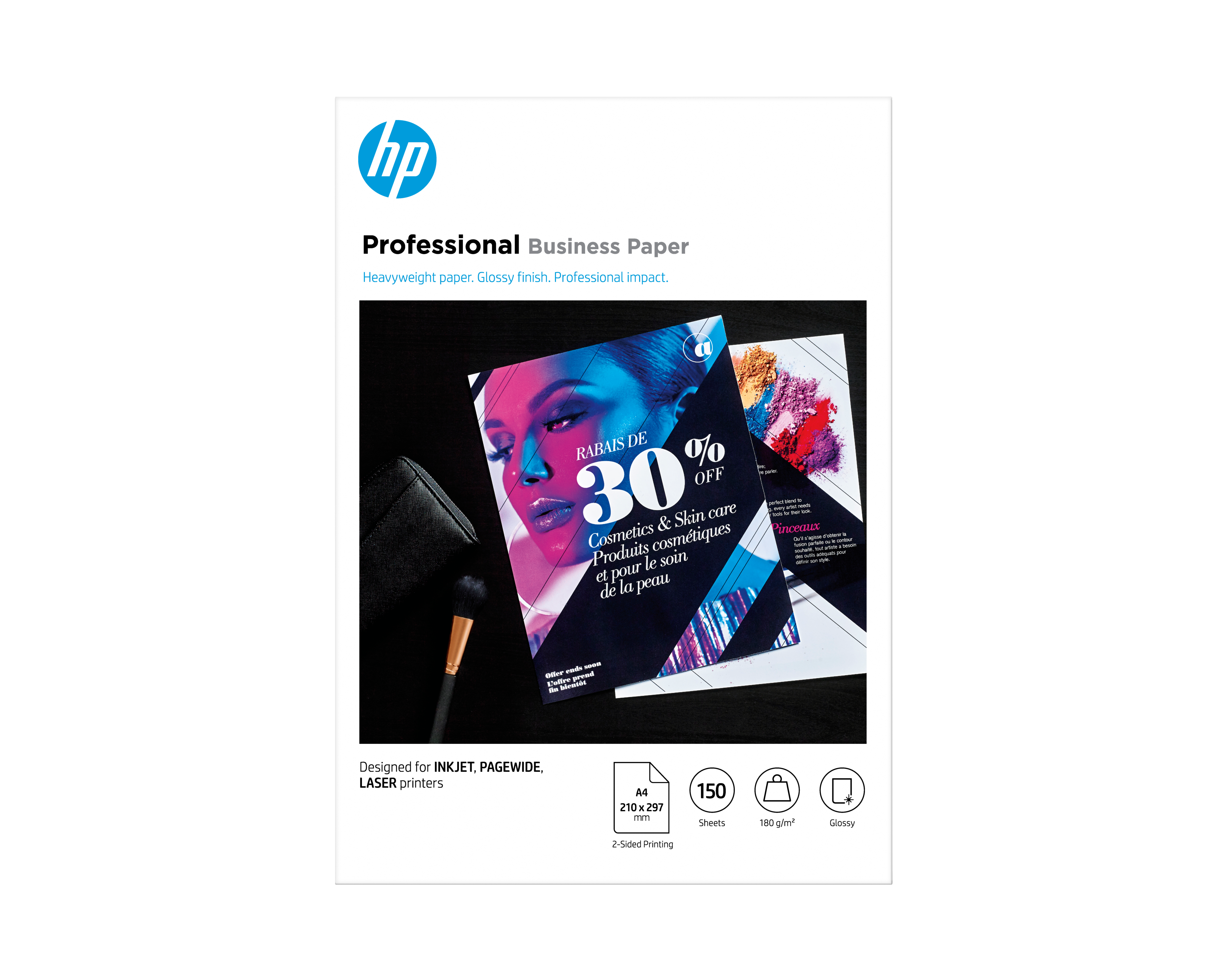 HP Professional Business Glänzend 180g/m2 A4