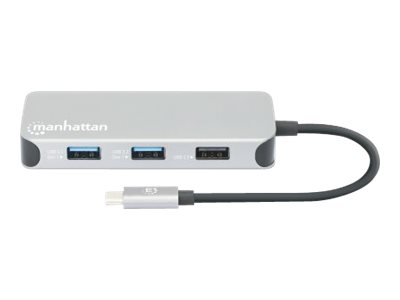 Manhattan USB-C Dockingstation 8-in-1 mit Kartenleser