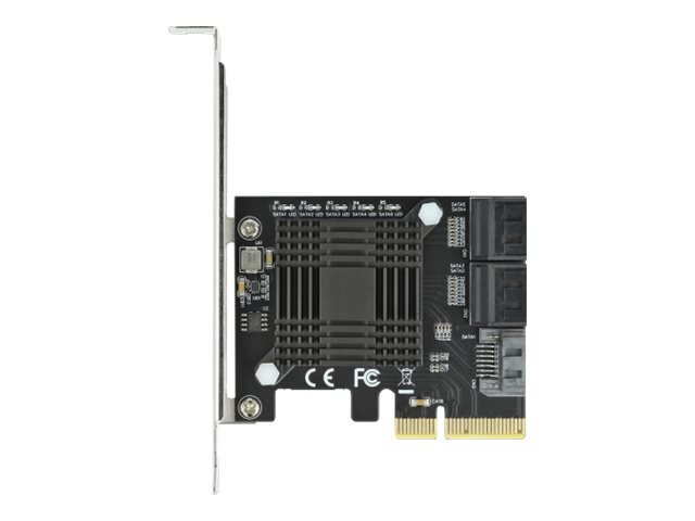 Delock PCI Express x4 SATA Controller 5-Port Low-Profile