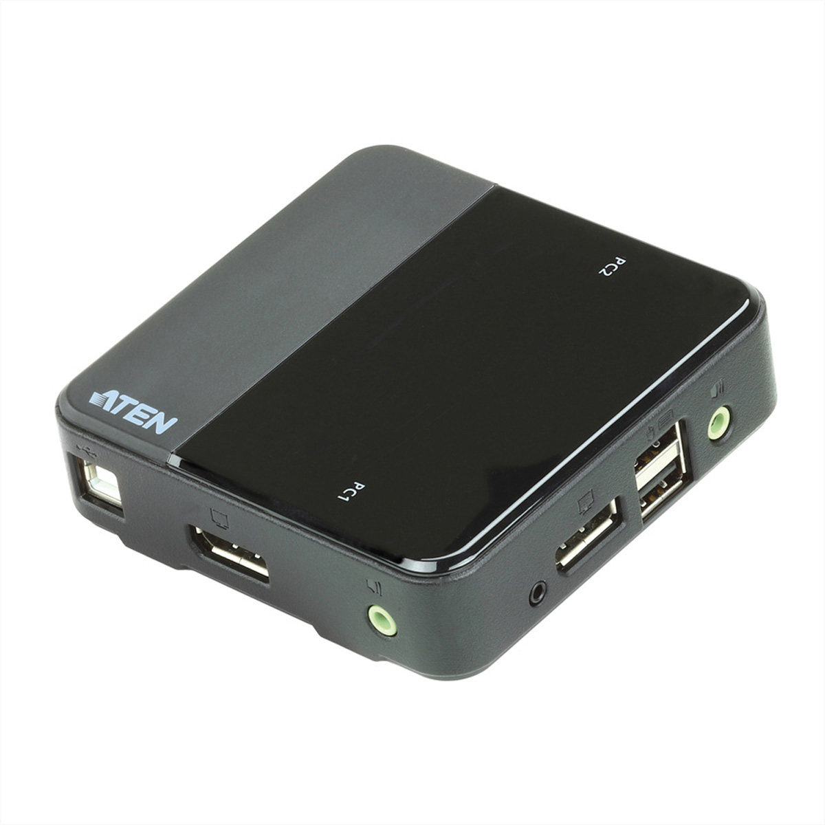 ATEN CS782DP 2-Port KVM/Audio/USB-Switch DisplayPort 4K