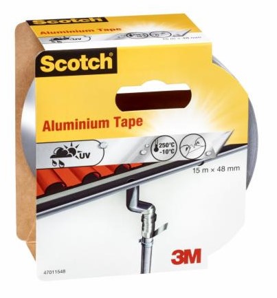 3M Scotch Dichtungsband Silber 48 mm x 15 m