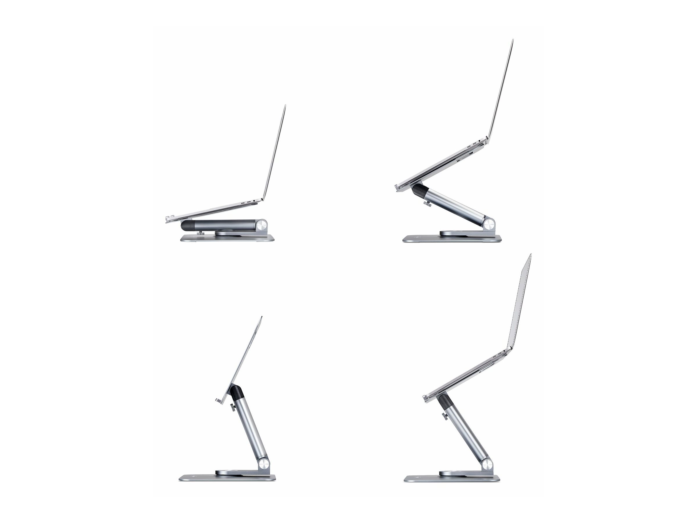 StarTech.com TELESCOPIC LAPTOP STAND 360° swivel telescopic height adjustment