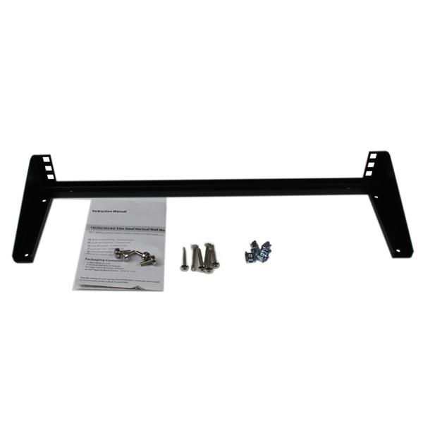 StarTech.com 19 Zoll 1HE Wandmontage Rack Stahl Schwarz