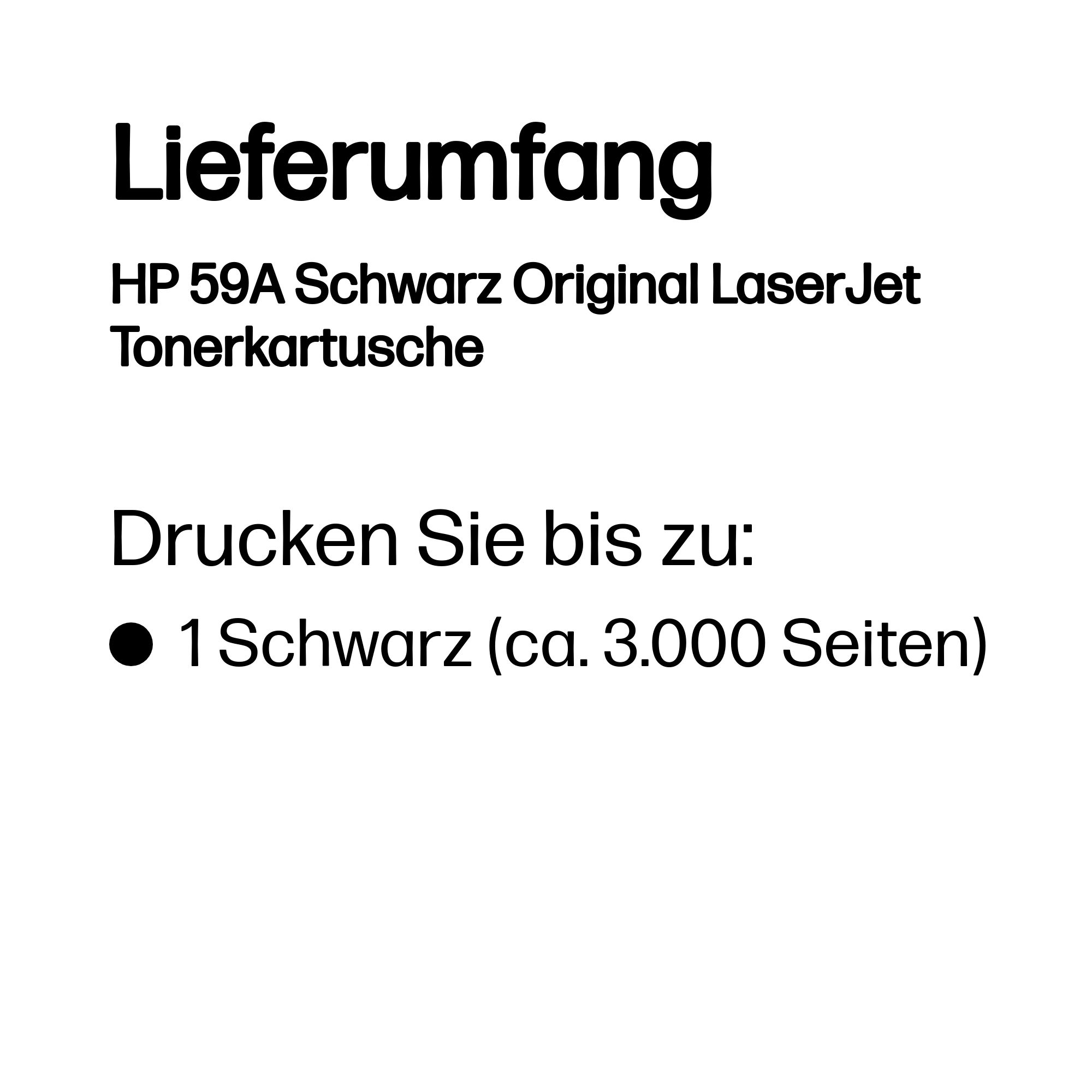 HP 59A Schwarz