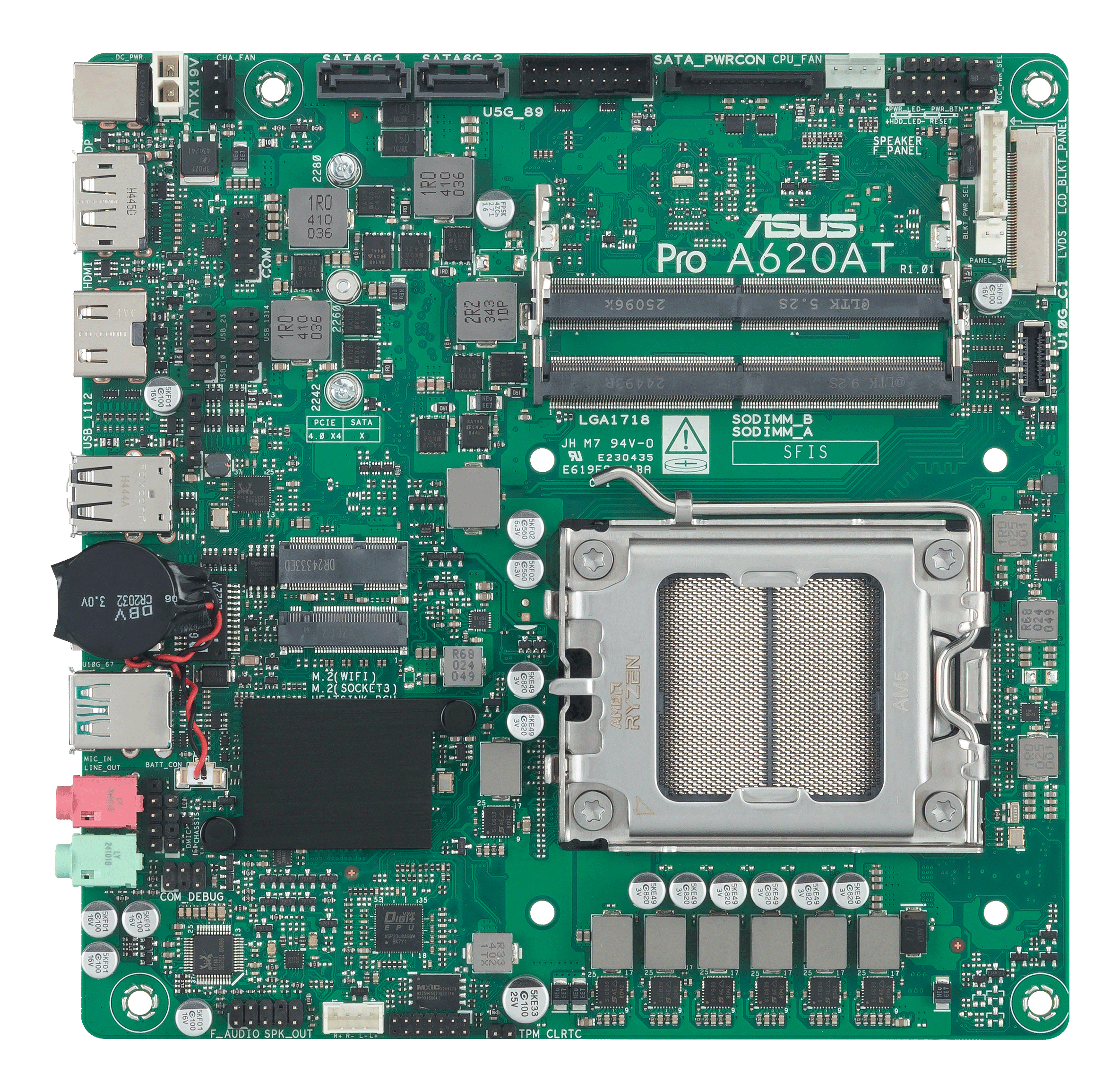 ASUS PRO A620AT-CSM AMD AM5 DDR5