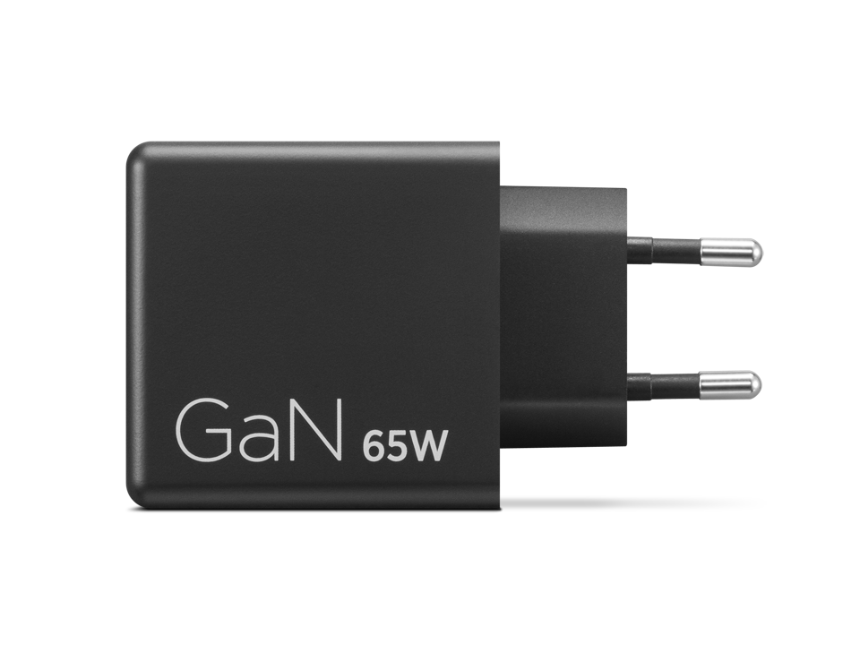 N Lenovo Dual USBC 65W GaN Charger Black EU