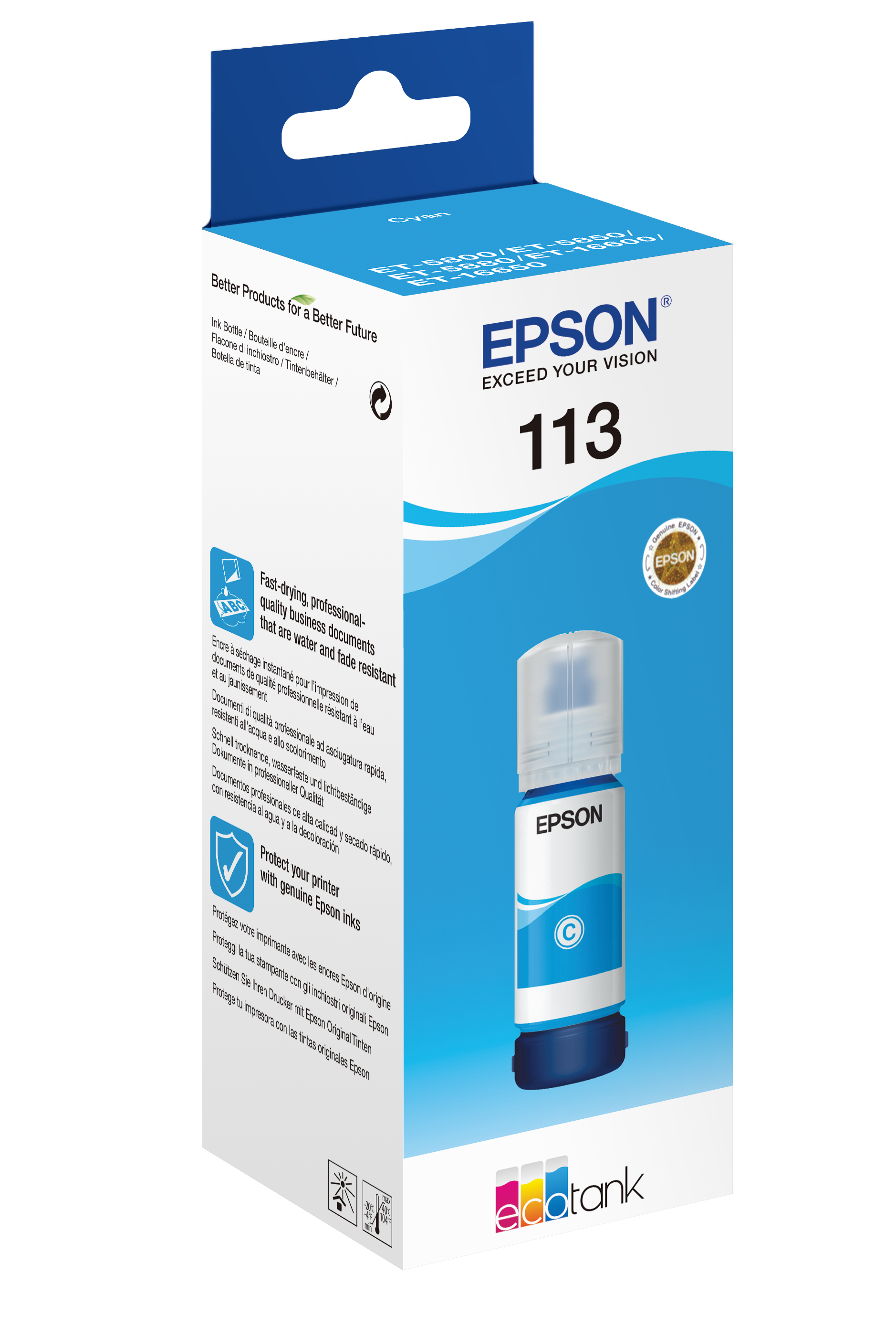 Epson EcoTank 113 cyan
