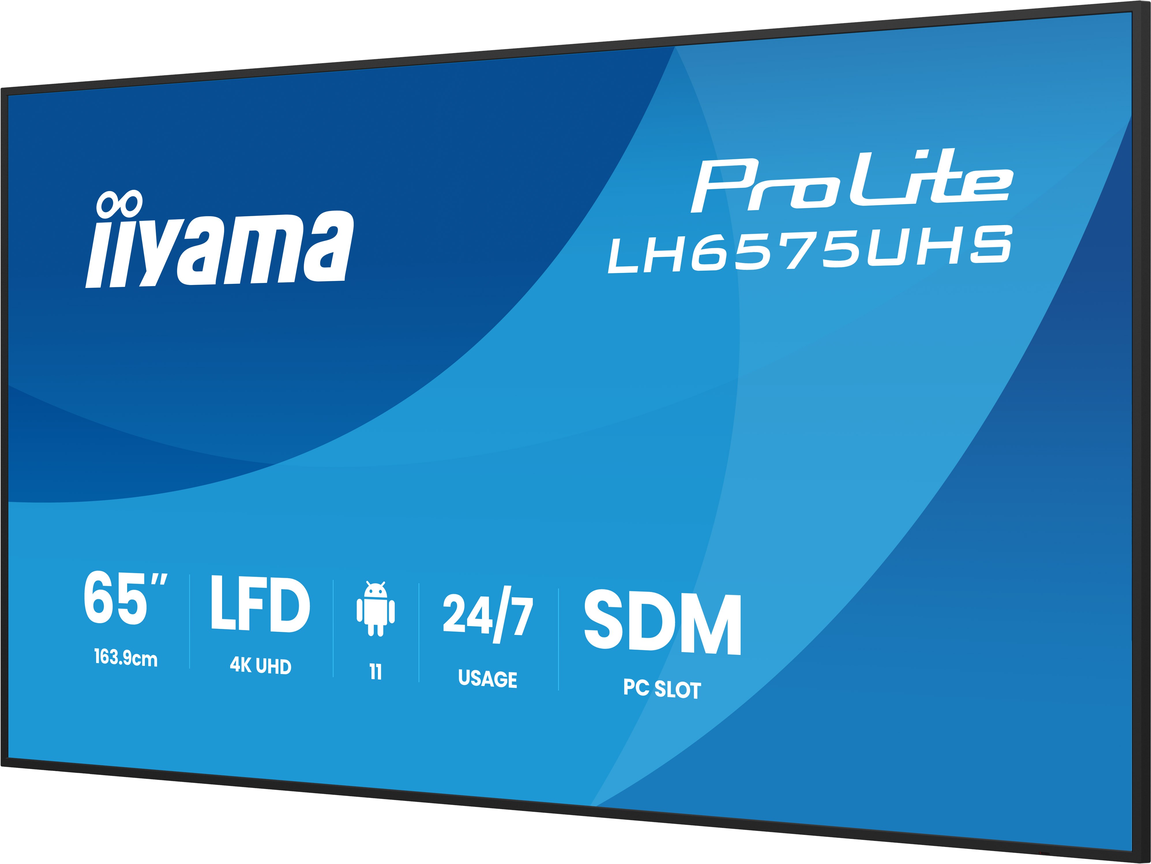 Iiyama ProLite LH6575UHS-B2AG 165 cm (65")