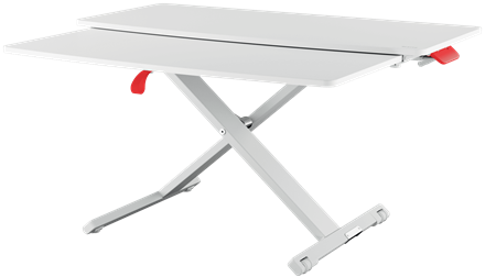 Leitz Ergo Cosy Schreibtischaufsatz mit Ablage Grau