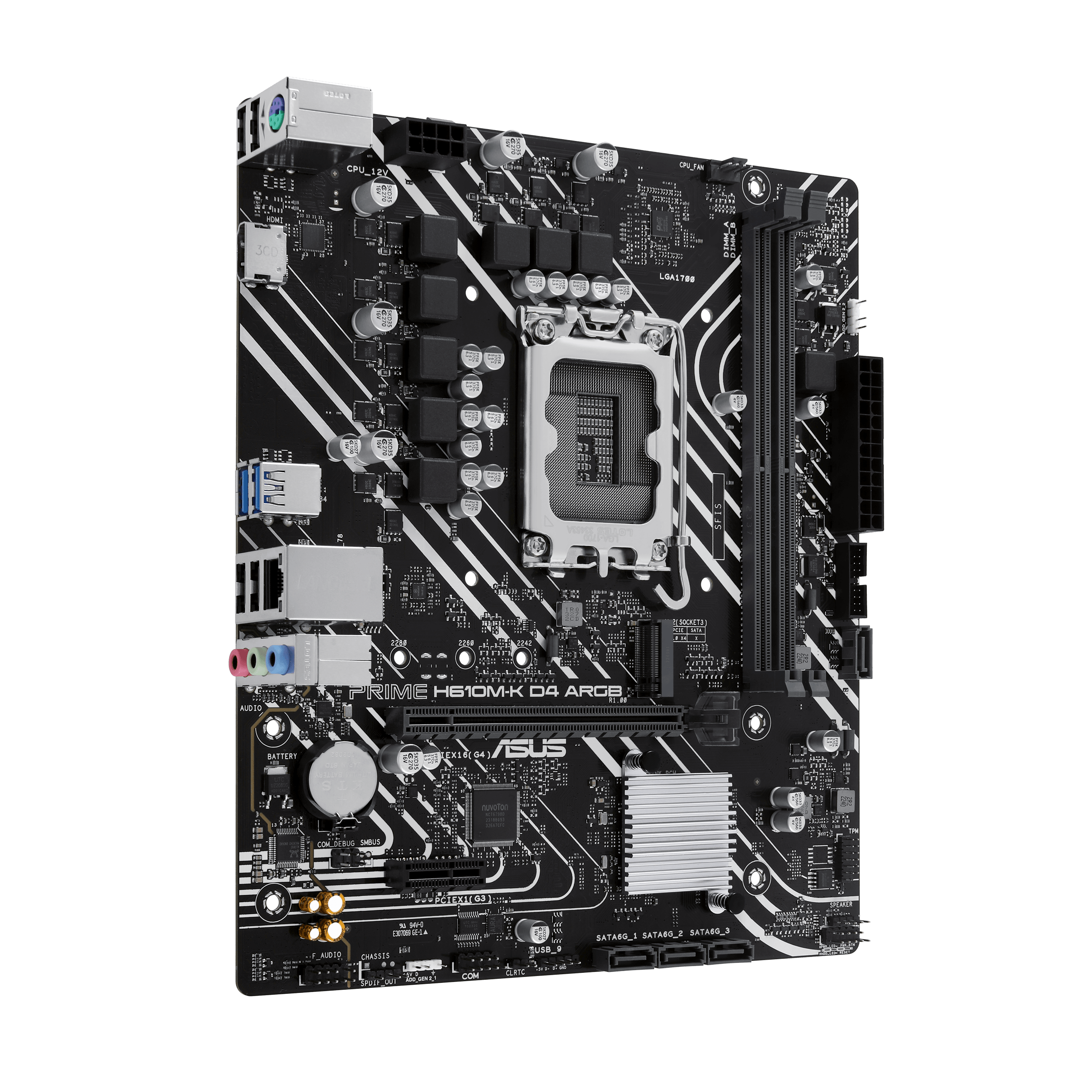 ASUS PRIME H610M-K D4 ARGB