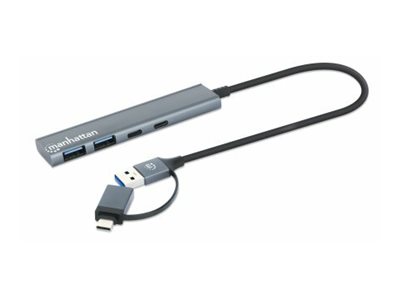 Manhattan Dockingstation USB‑C USB‑A