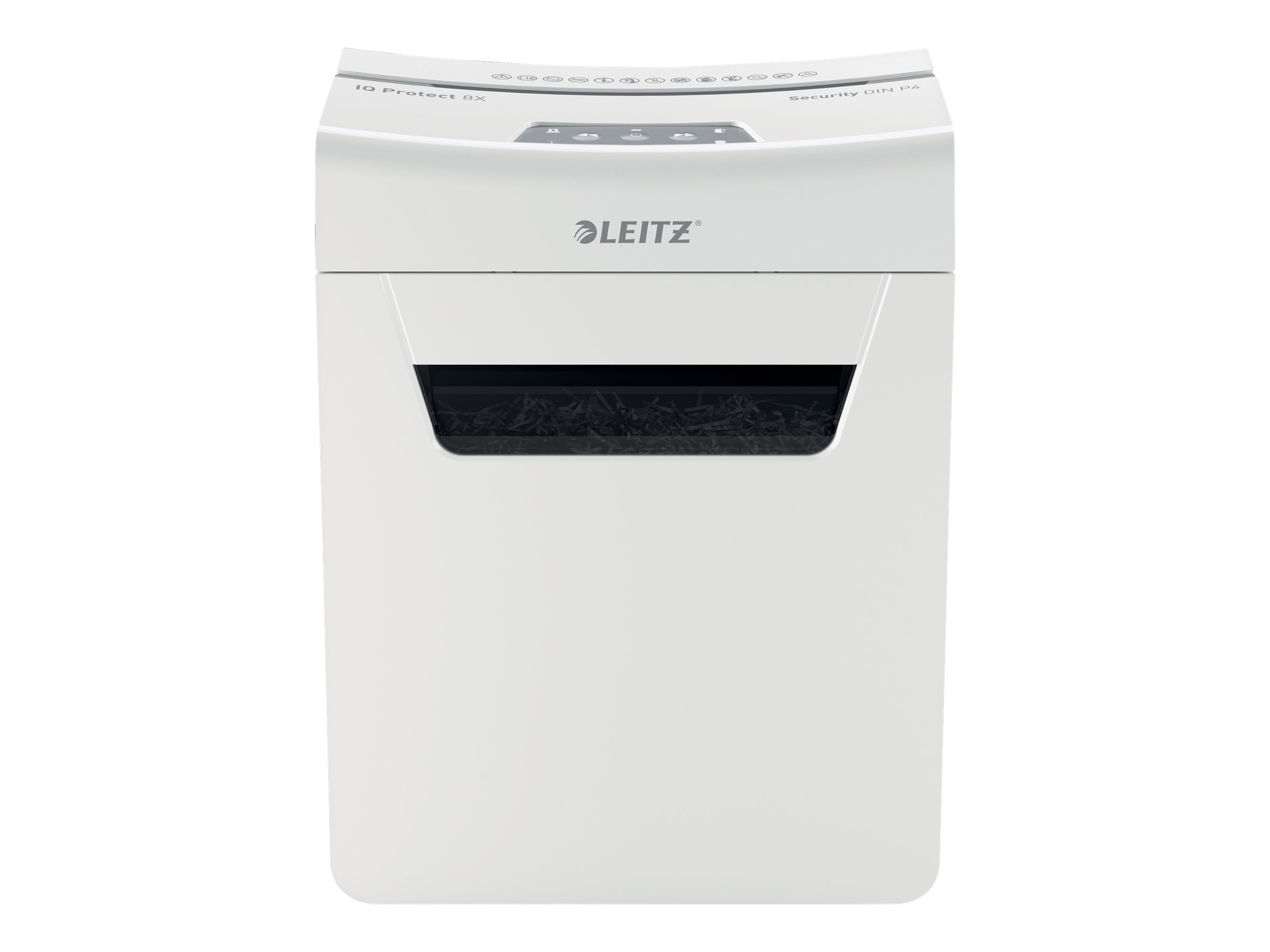 Esselte Leitz IQ 8X Protect Premium weiß Partikelschnitt P-4 bis 8 Blatt