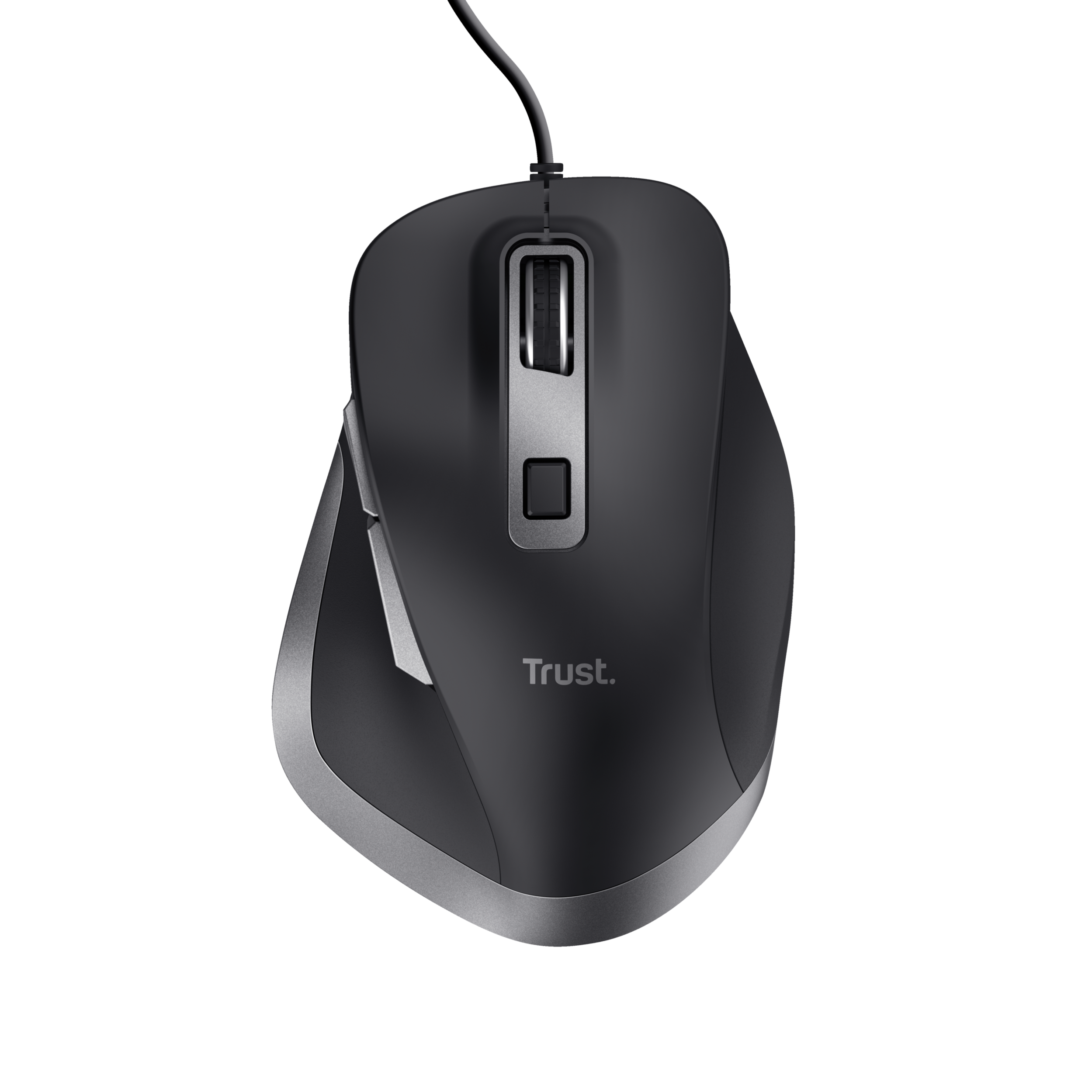 24728 TRUST Fyda eco Maus 6Tasten Kabel