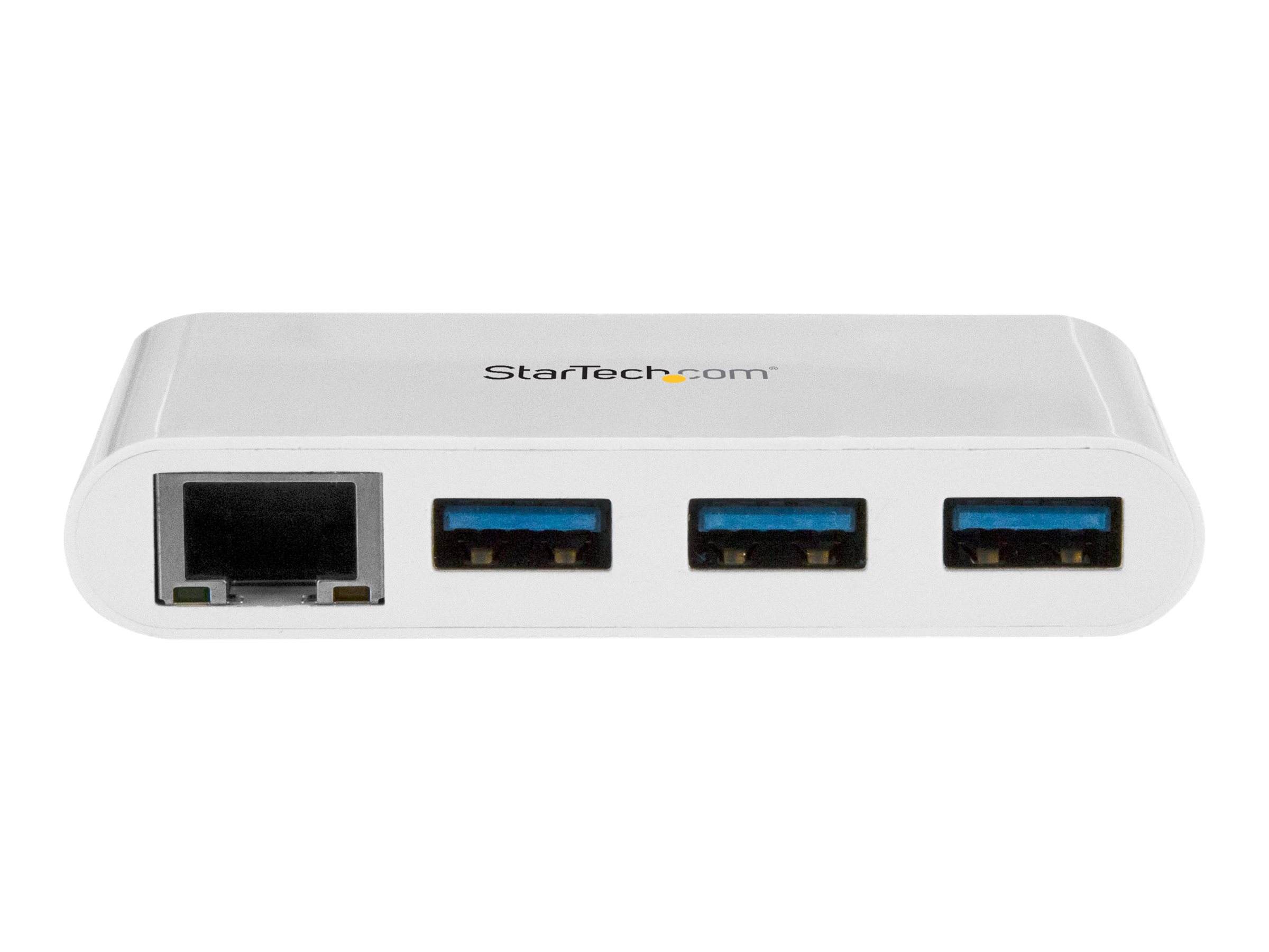 StarTech USB 3.0 Hub 3 Port USB-C mit Gigabit Ethernet