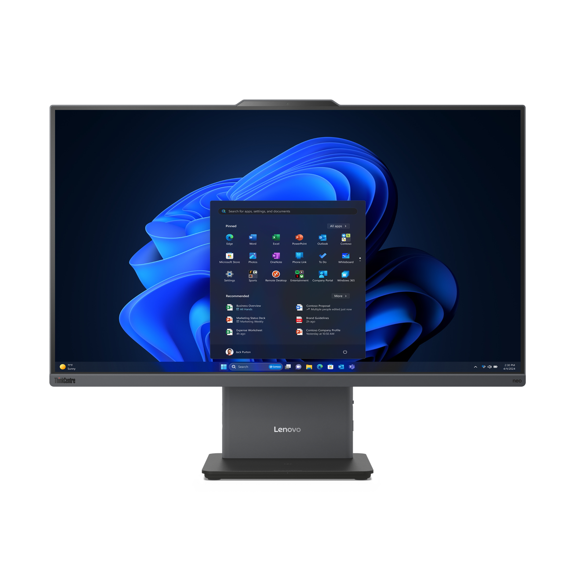 Lenovo ThinkCentre Neo55a-24 G6 23,8 Zoll R5 16/512 FHD