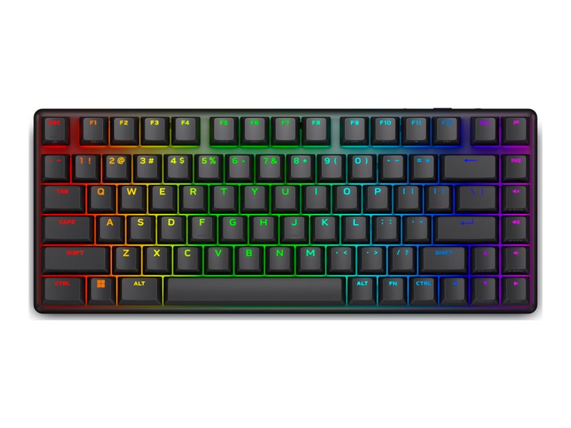 Dell Pro RGB Mech-Flat USB/2.4GHz BT5.1 QWERTY Black
