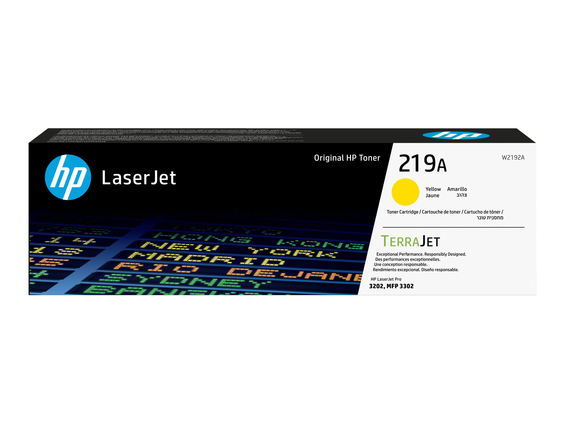 HP 219A Tonerkartusche Gelb