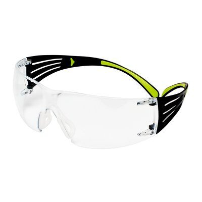 3M Schutzbrille SecureFit schwarz, grün, 1 St