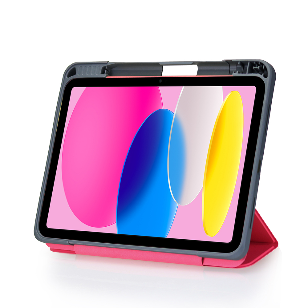 DEQSTER MAX Flip-Hülle Tablet Apple iPad 10. Gen Pink