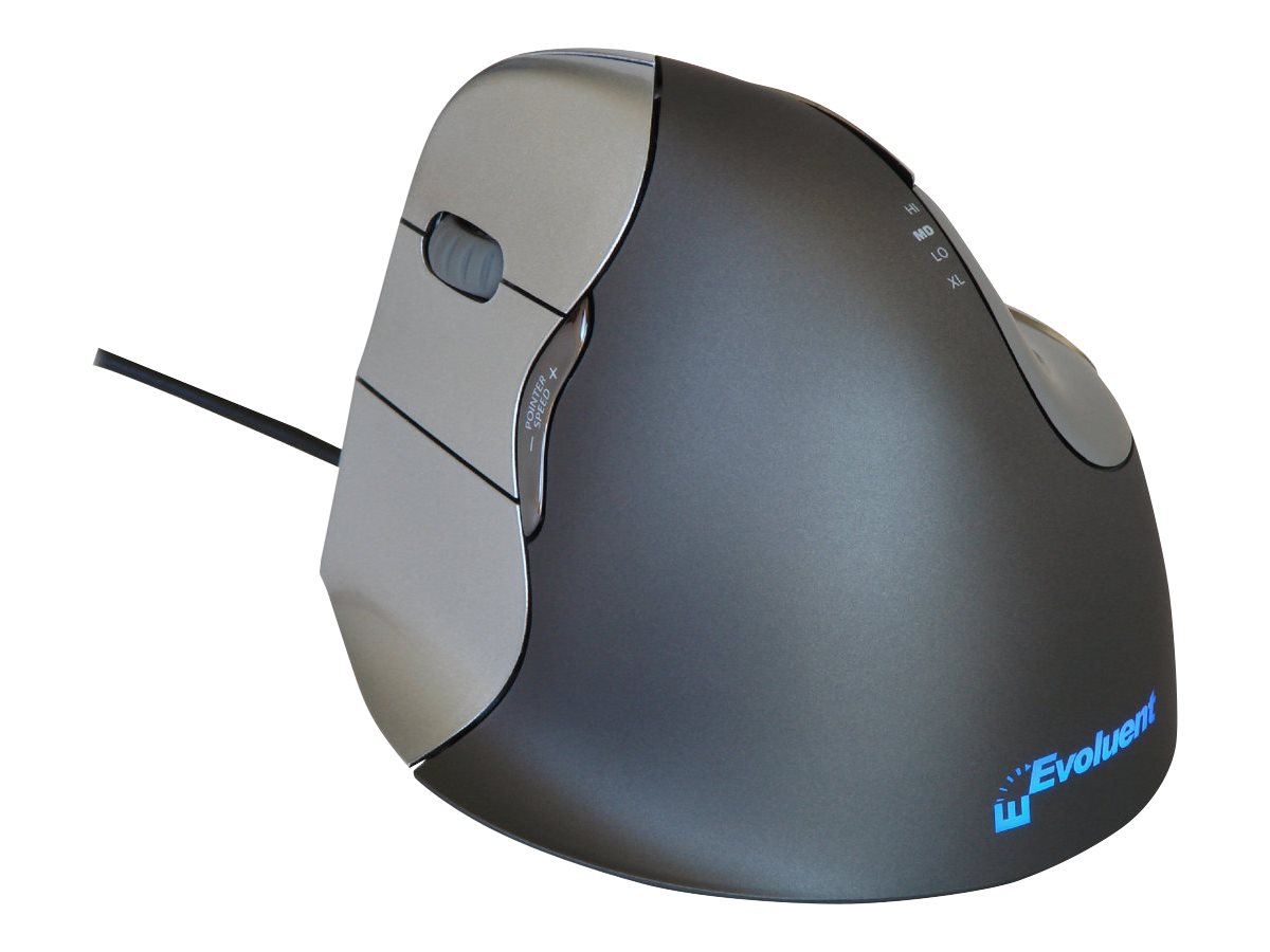 Bakker Elkhuizen Evoluent 4 Vertikalmaus ergonomisch kabelgebunden