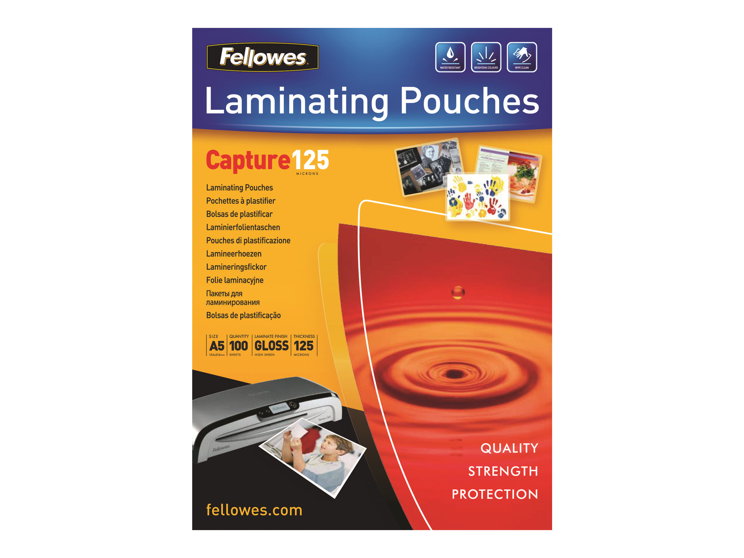 Fellowes Capture 125 ImageLast Laminierfolie A5 glänzend