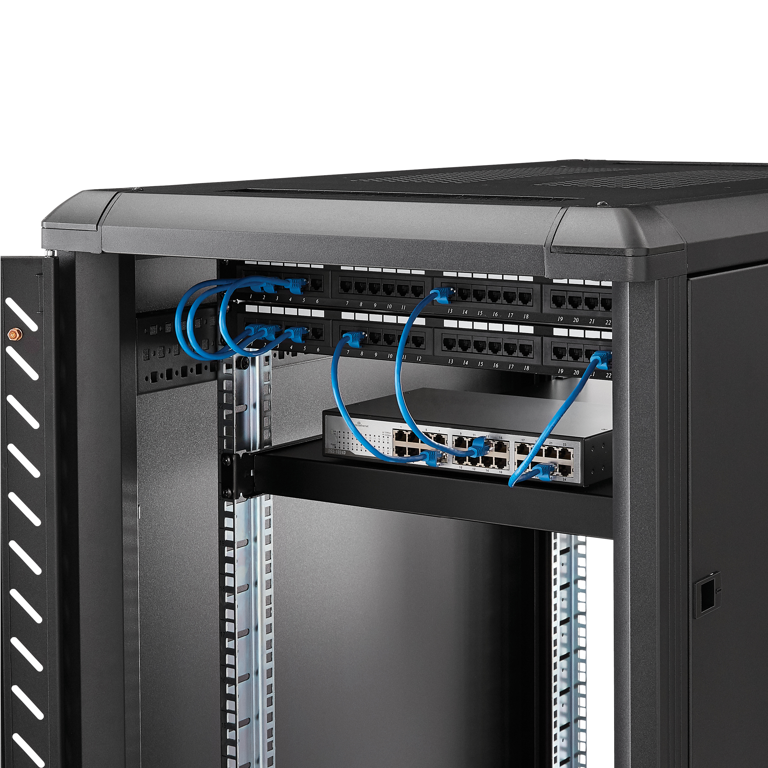 StarTech 1U Schwerlast Fachboden verstellbar 19 Zoll