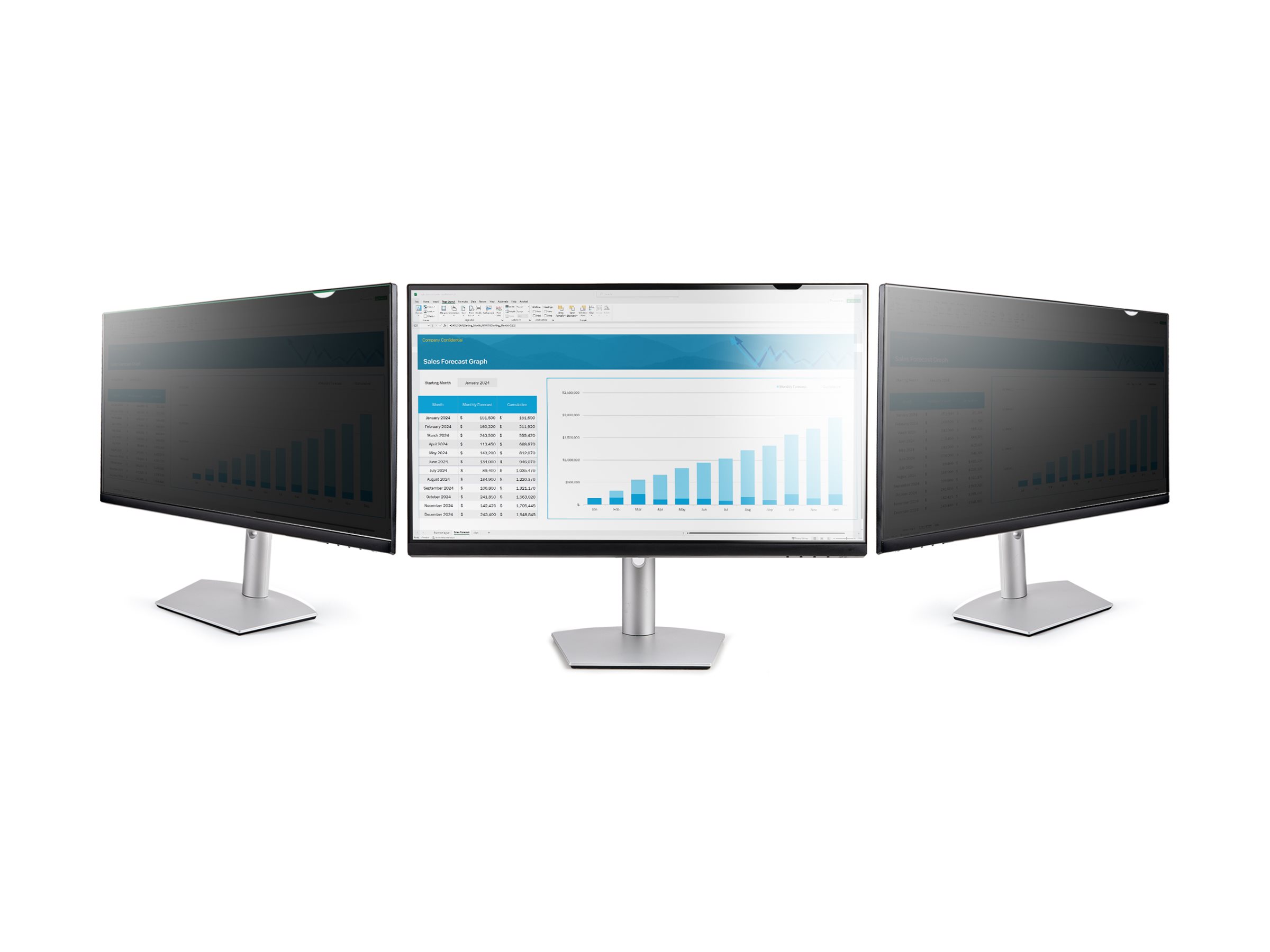 StarTech.com Monitor Blickschutzfilter 27-Zoll