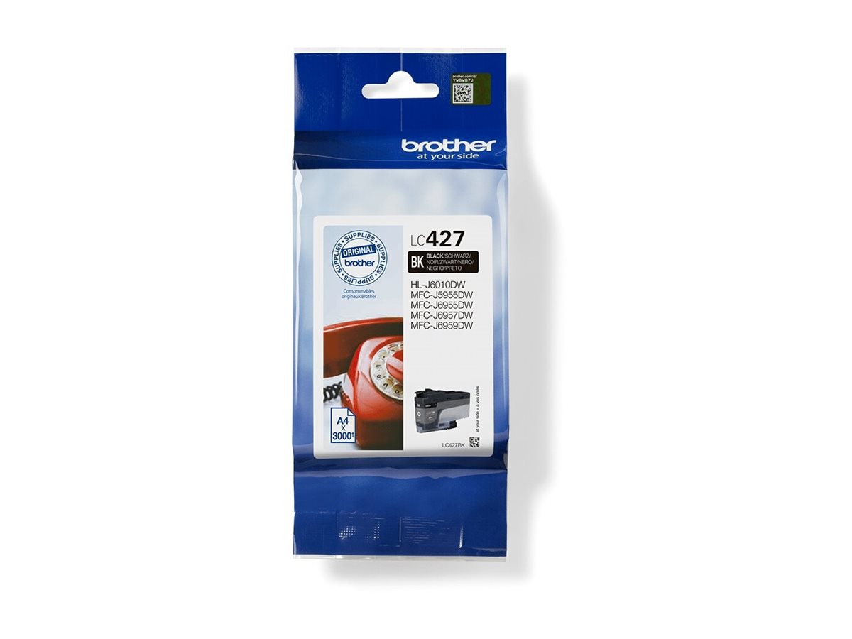Brother LC-427BK Tintenpatrone Schwarz