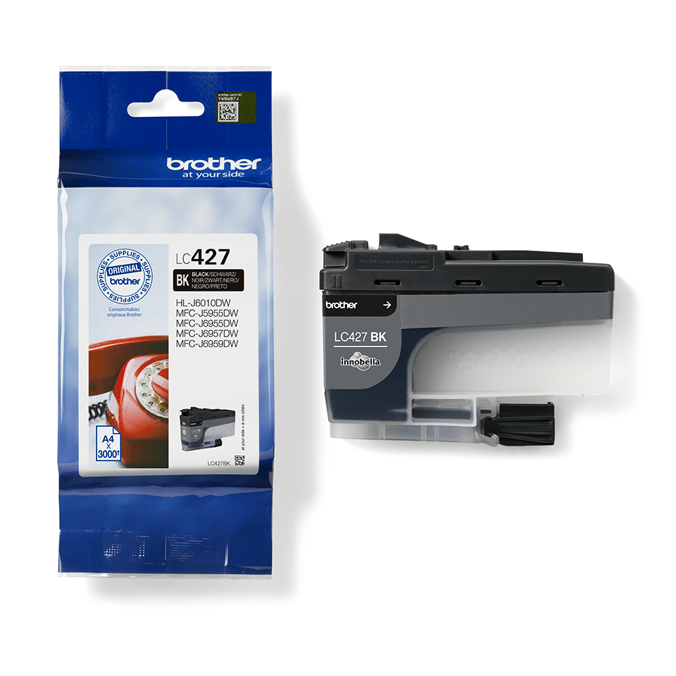 Brother LC-427BK Tintenpatrone Schwarz