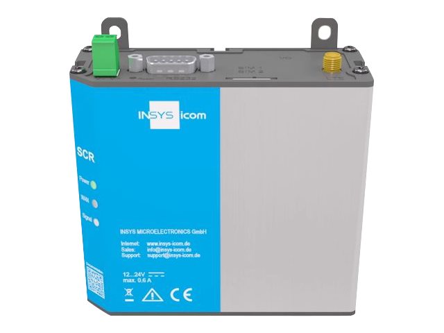 Insys icom SCR-L 200 LTE-Router 2-Port-Switch
