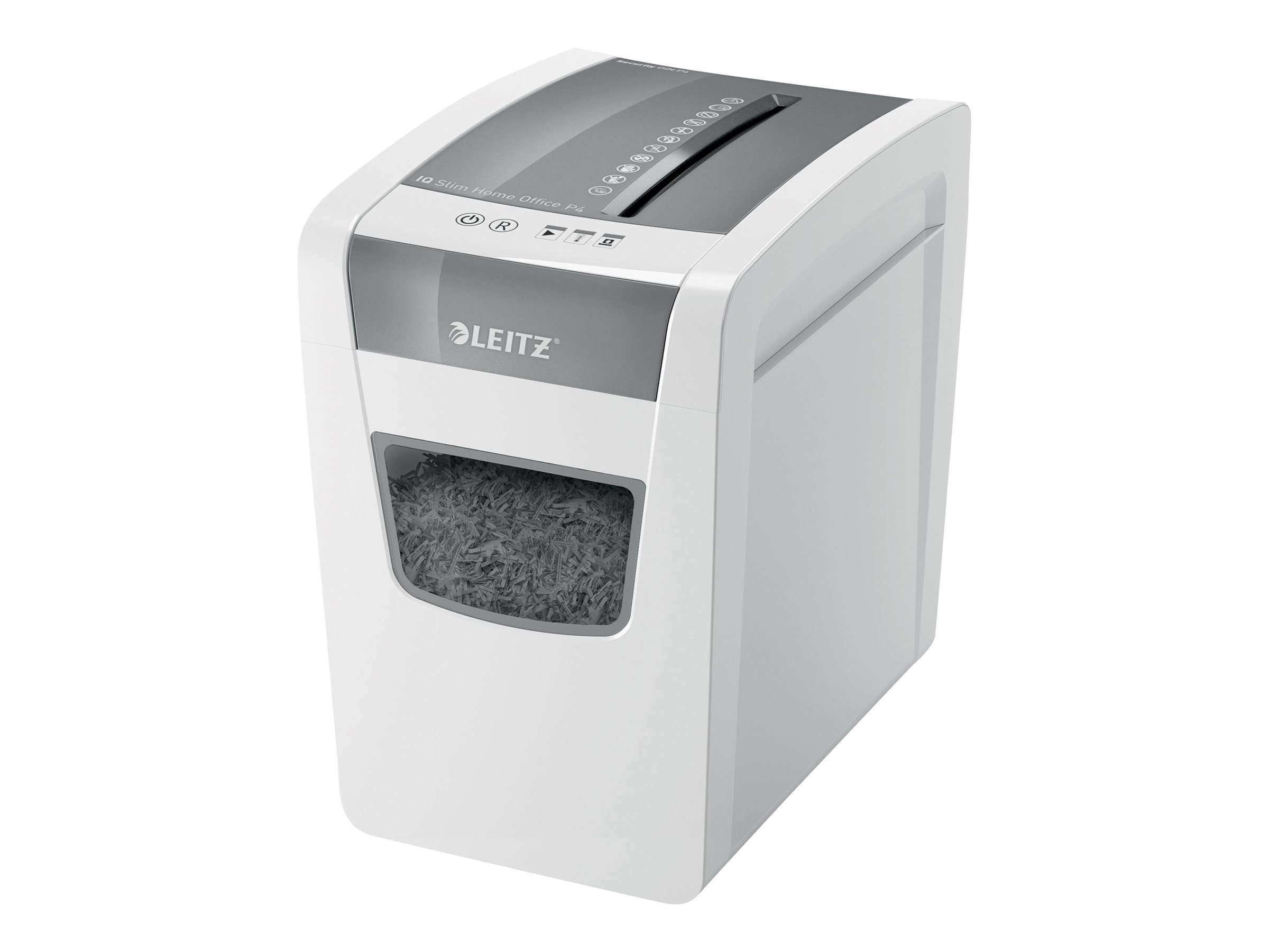 Esselte Leitz IQ Slim Home Office P4 weiß 4×28 mm bis 10 Blatt