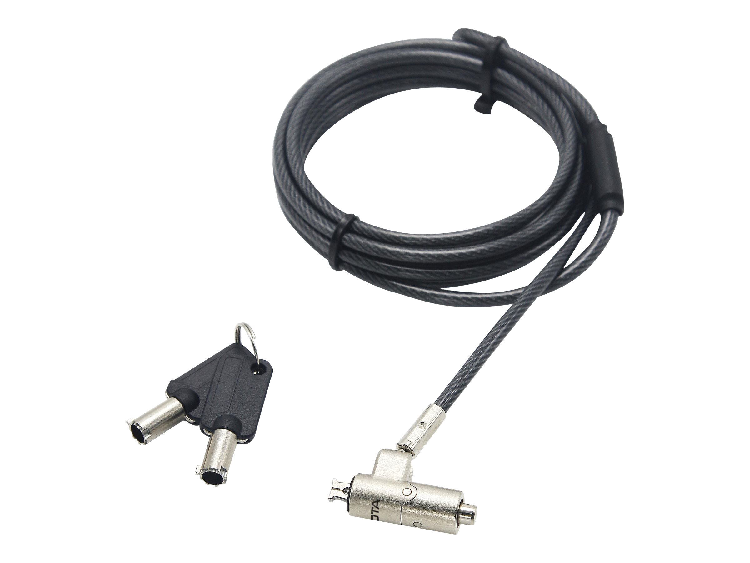 Dicota Nano Ultra Slim Sicherheitskabelschloss silber