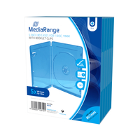 MediaRange Blu-ray Case Single blau
