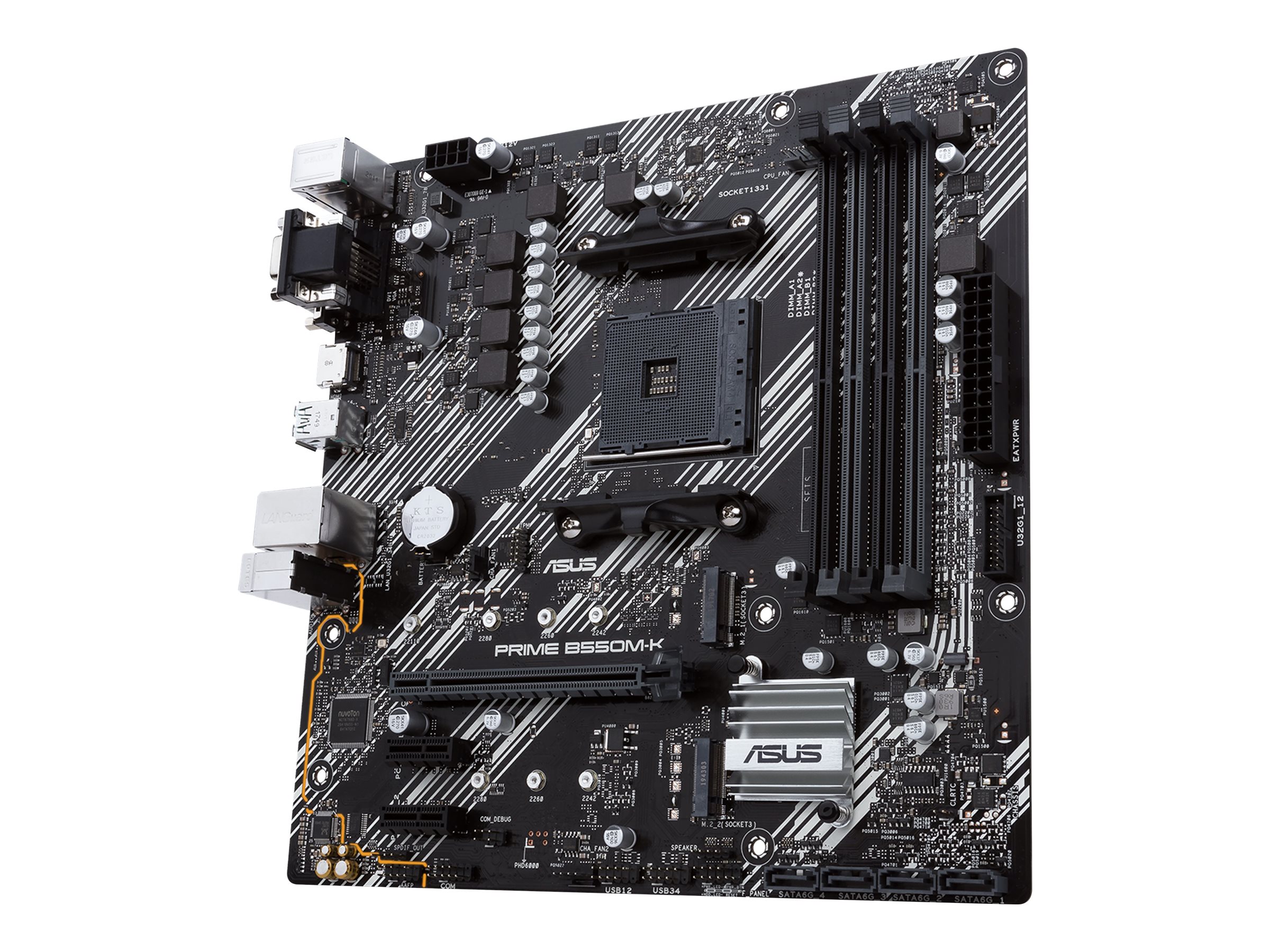 ASUS PRIME B550M-K micro ATX AMD B550 Gigabit LAN