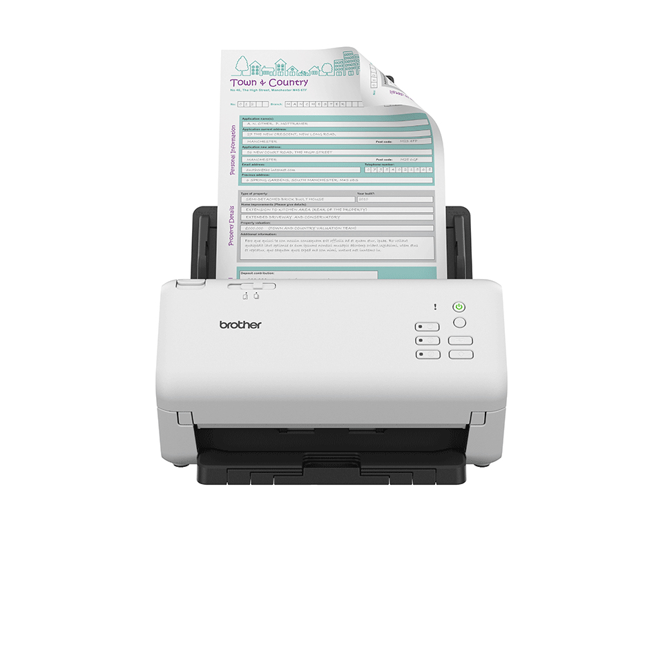 Brother ADS-4300N Dokumentenscanner Duplex