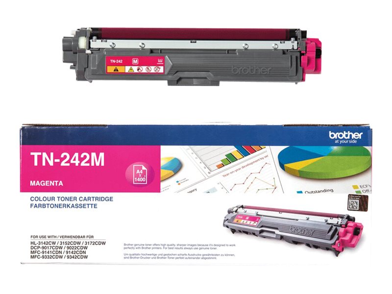 Brother TN-242M Tonerpatrone Magenta