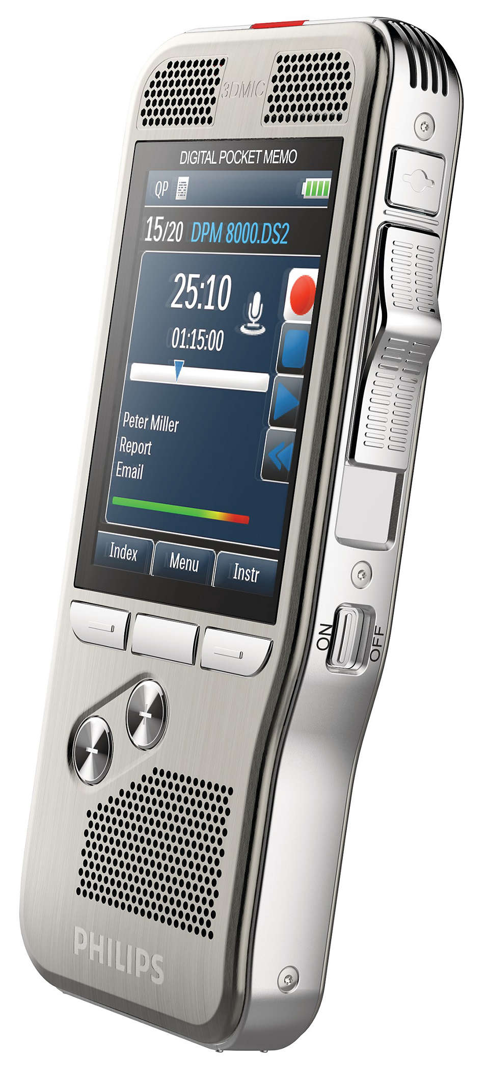 Philips Digital Pocket Memo ohne Software