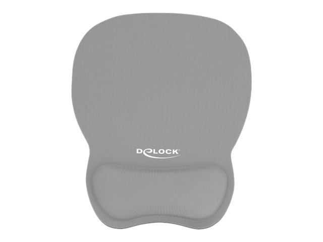 Delock Ergon. Mauspad mit Handballenauflage Grau